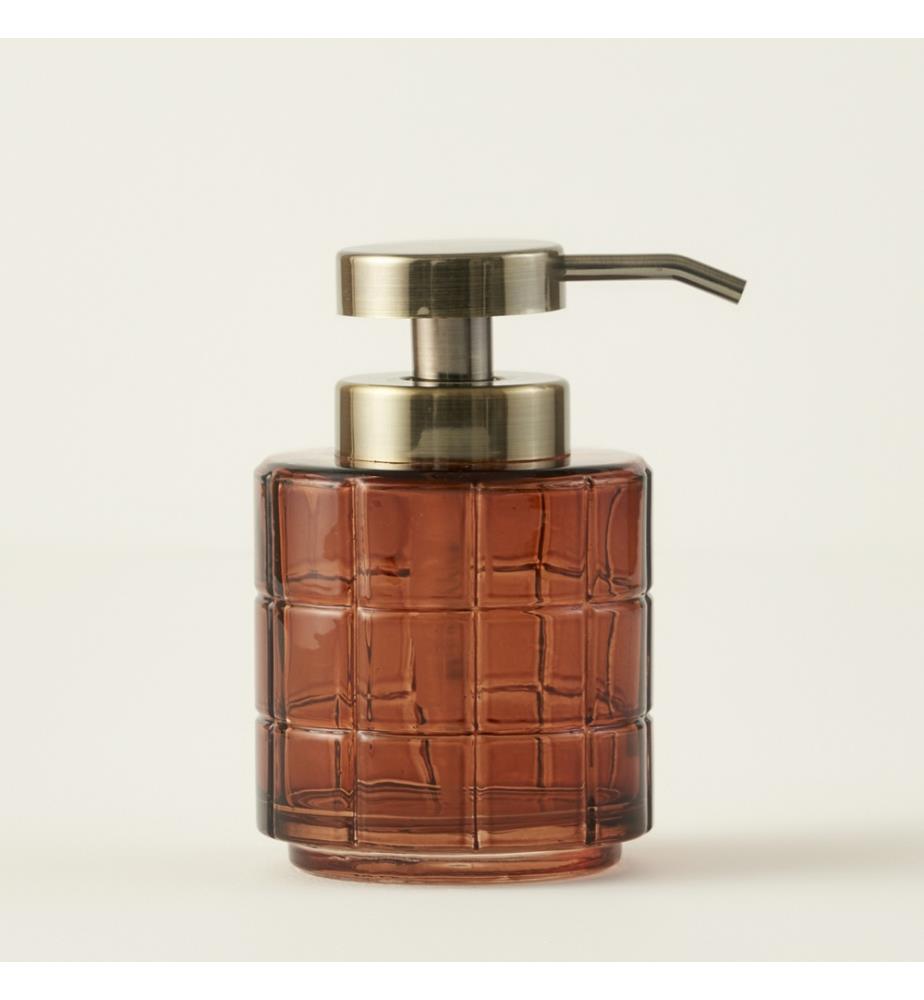 Distributeur de savon Sara 9x14 cm - Ambre
