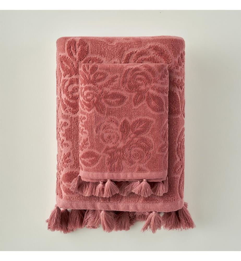 Serviette visage 50 x 90 cm - Violet