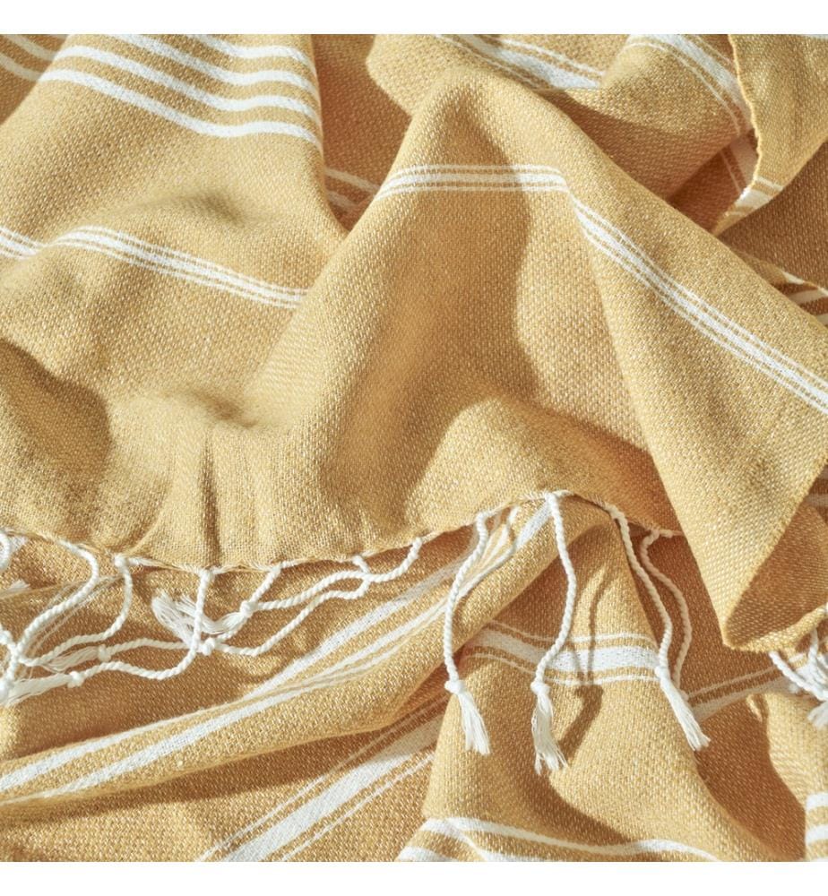 Peshtamal Alora 95x180 cm - Mustard
