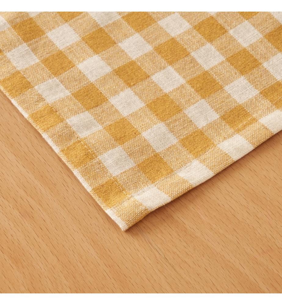 Chemin de table Pavia 50x150 cm - Moutarde
