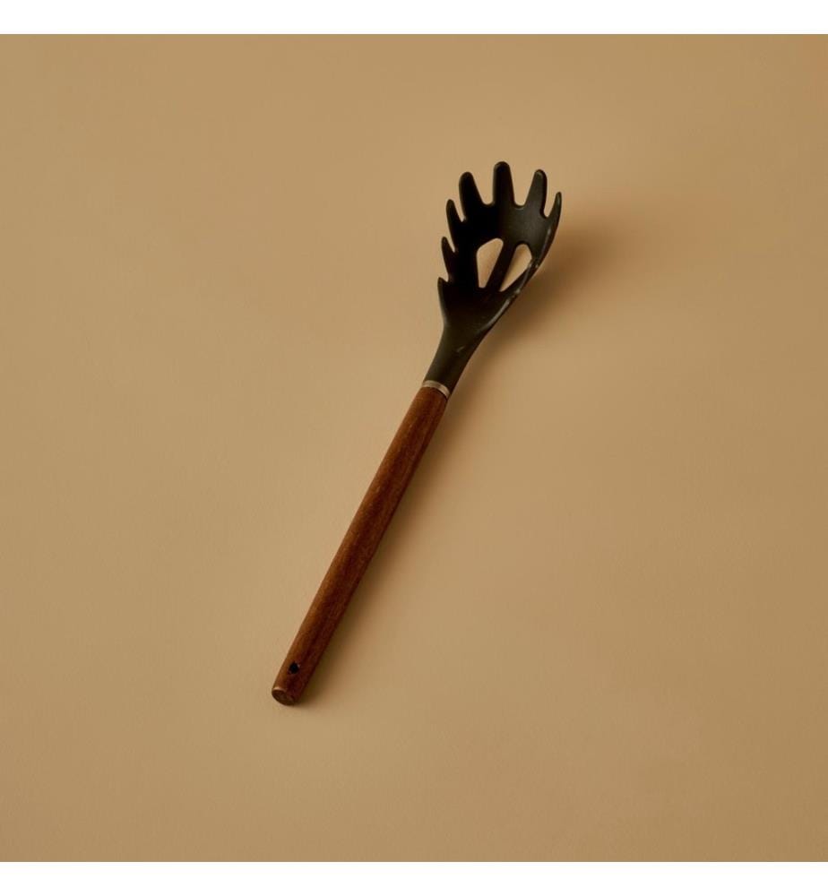 Golby Nudelkelle 32x6 cm - Schwarz