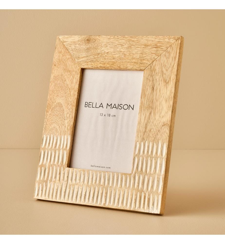 Cadre décoratif Edna 23x2x28 cm - Naturel