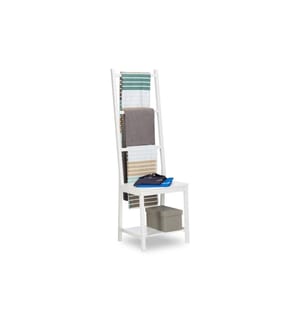 RELAXDAYS - Porte-manteau avec 3 entretoises 133 x 40 x 42 cm, blanc