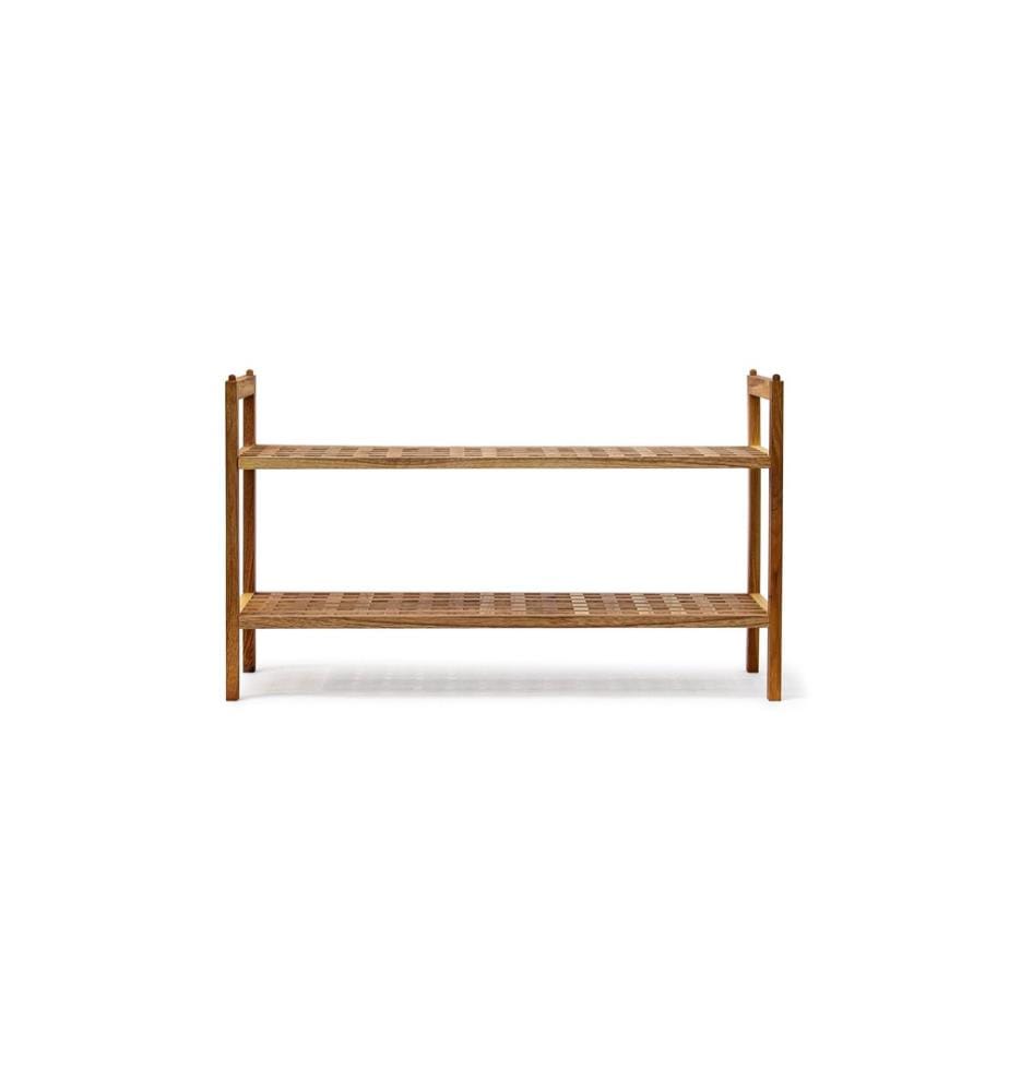 RELAXDAYS - Schuhregal stapelbar 69 x 40.5 cm, Nature
