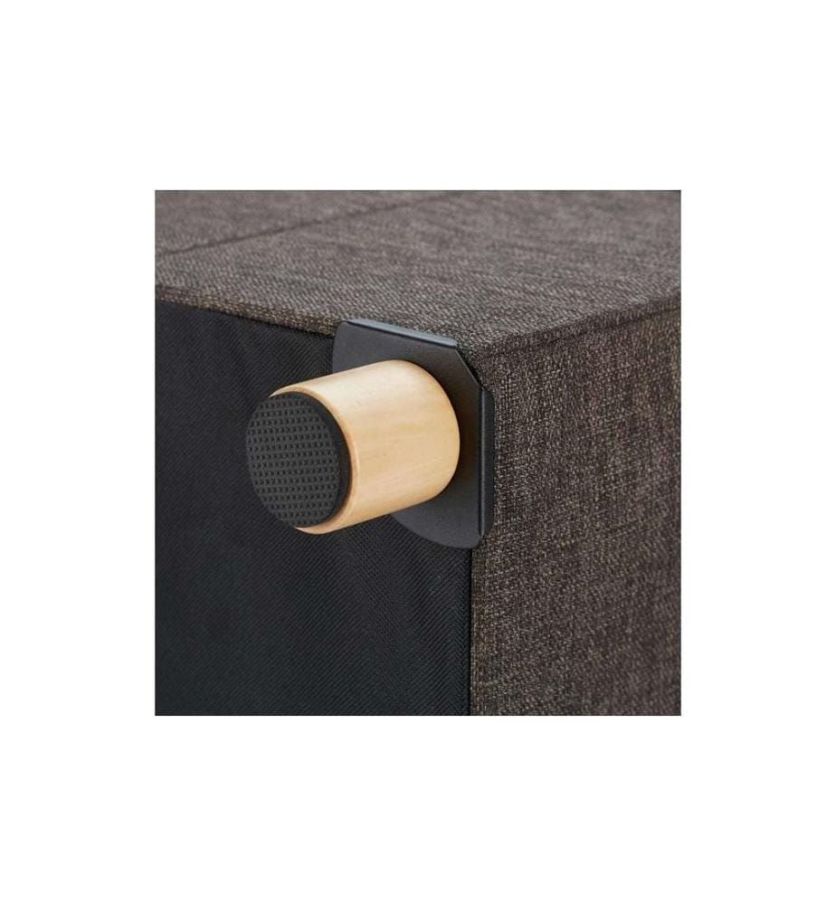 RELAXDAYS - Coffre-siège Brun foncé