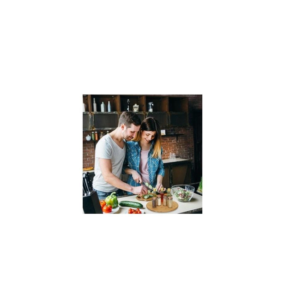 RELAXDAYS - Plateau de service Brun