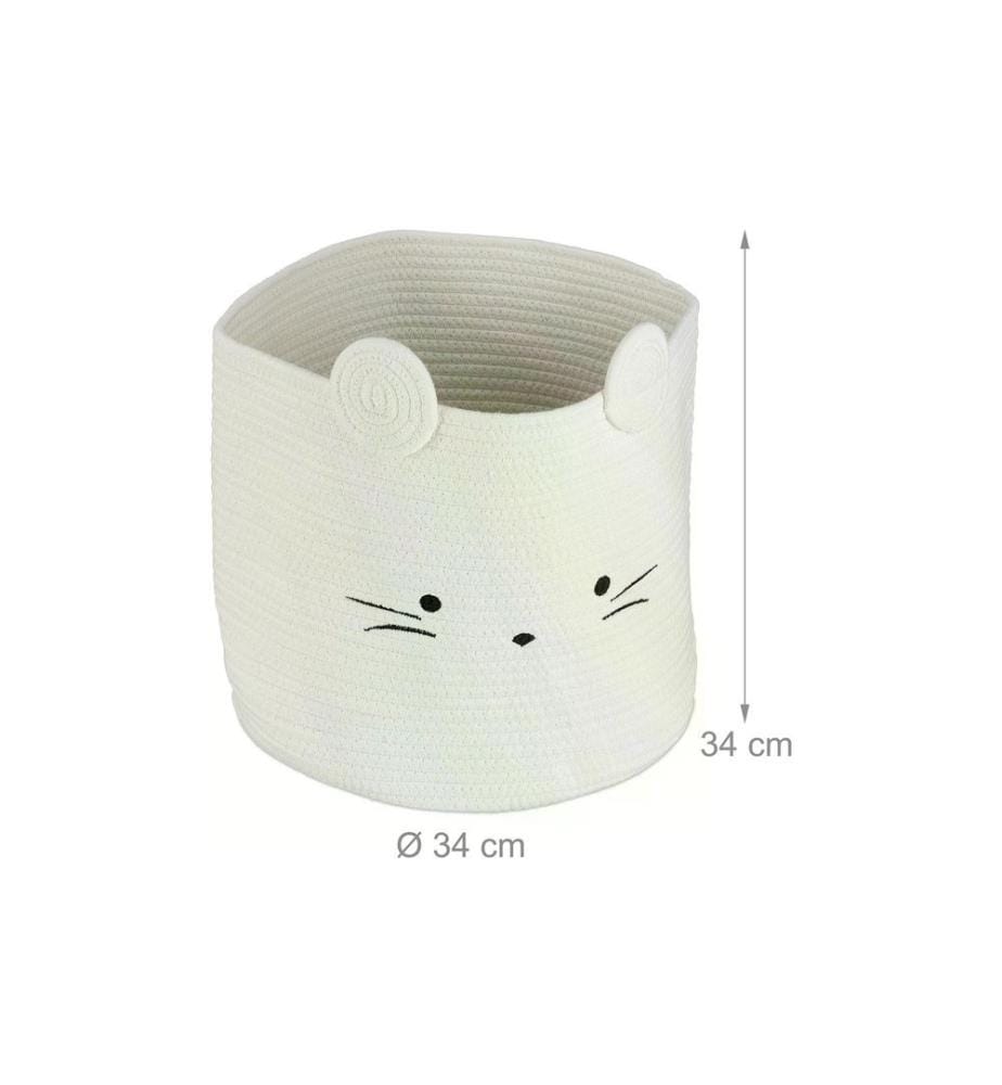 RELAXDAYS - Panier à jouets Souris