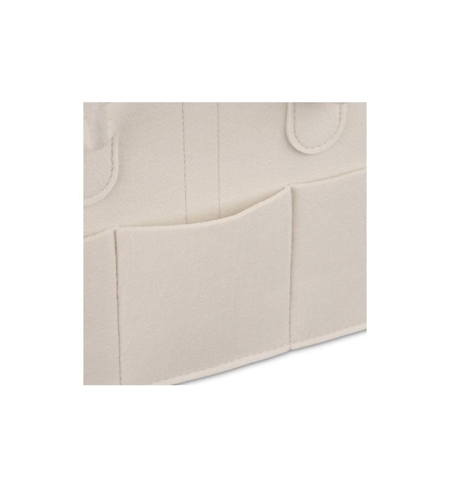 RELAXDAYS - Panier à langer Chariot à couches en feutre Beige