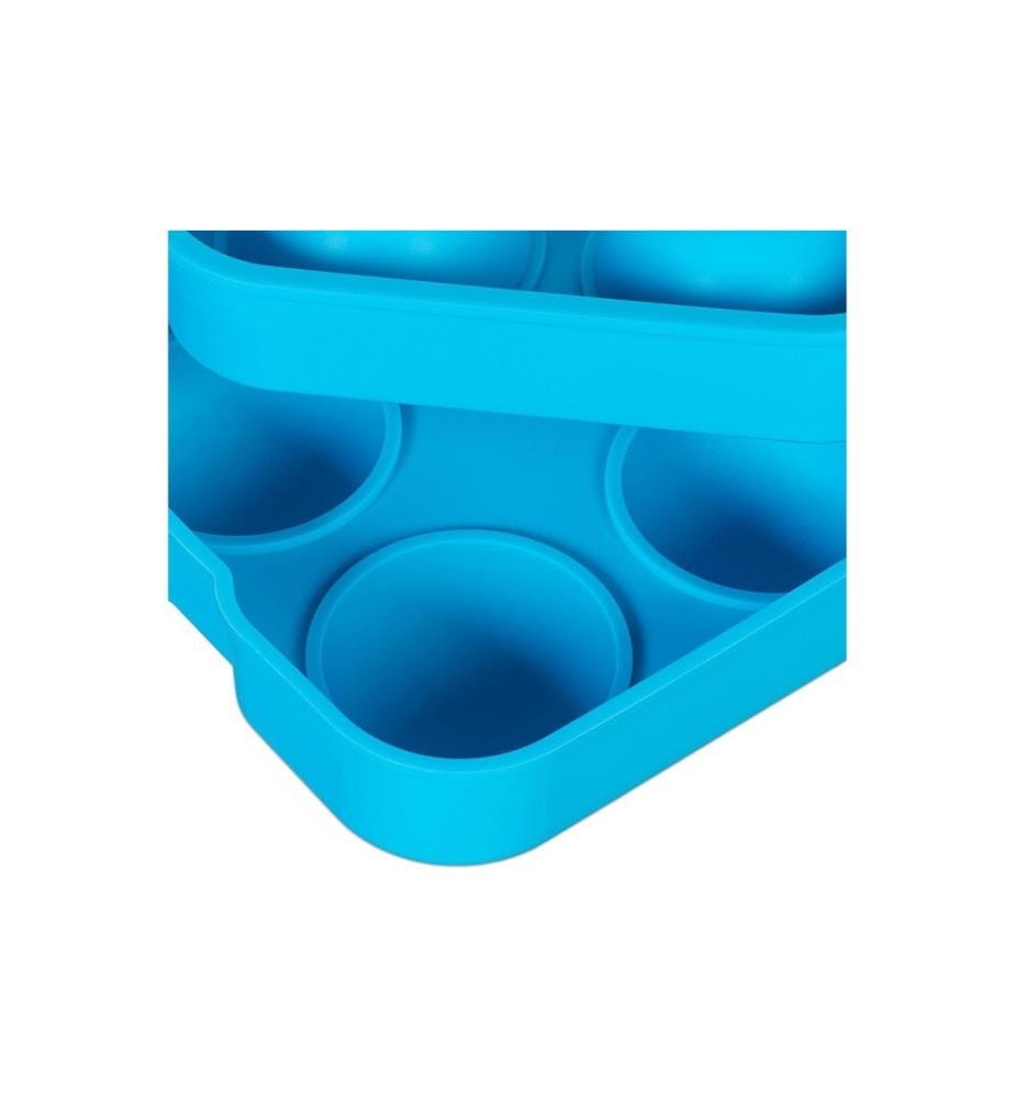 RELAXDAYS - Eiswürfelform Kugel 2 Stück, Blau