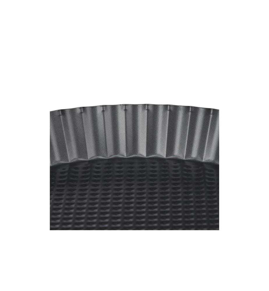 RELAXDAYS - Wähen-Backform 21 cm/26 cm/28 cm, Anthrazit
