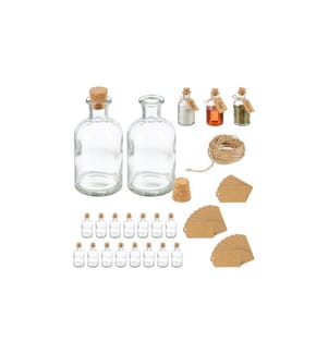 RELAXDAYS - Bouteilles pour conserves 125 ml, 20 Pièce/s