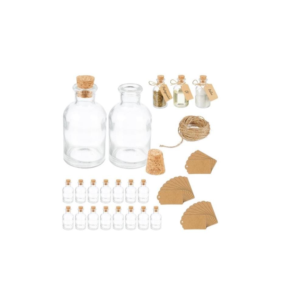 RELAXDAYS - Bouteilles pour conserves 60 ml, 20 Pièce/s