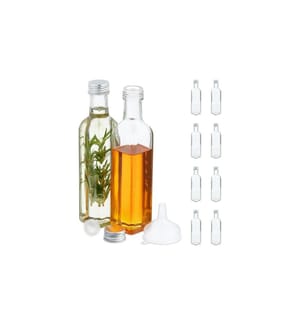 RELAXDAYS - Bouteilles pour conserves 250 ml, 8 Pièce/s