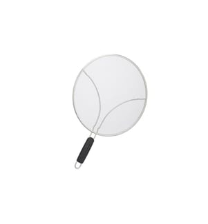 RELAXDAYS - Couvercle antiéclaboussures pour les poêles 33 cm, acier inoxydable