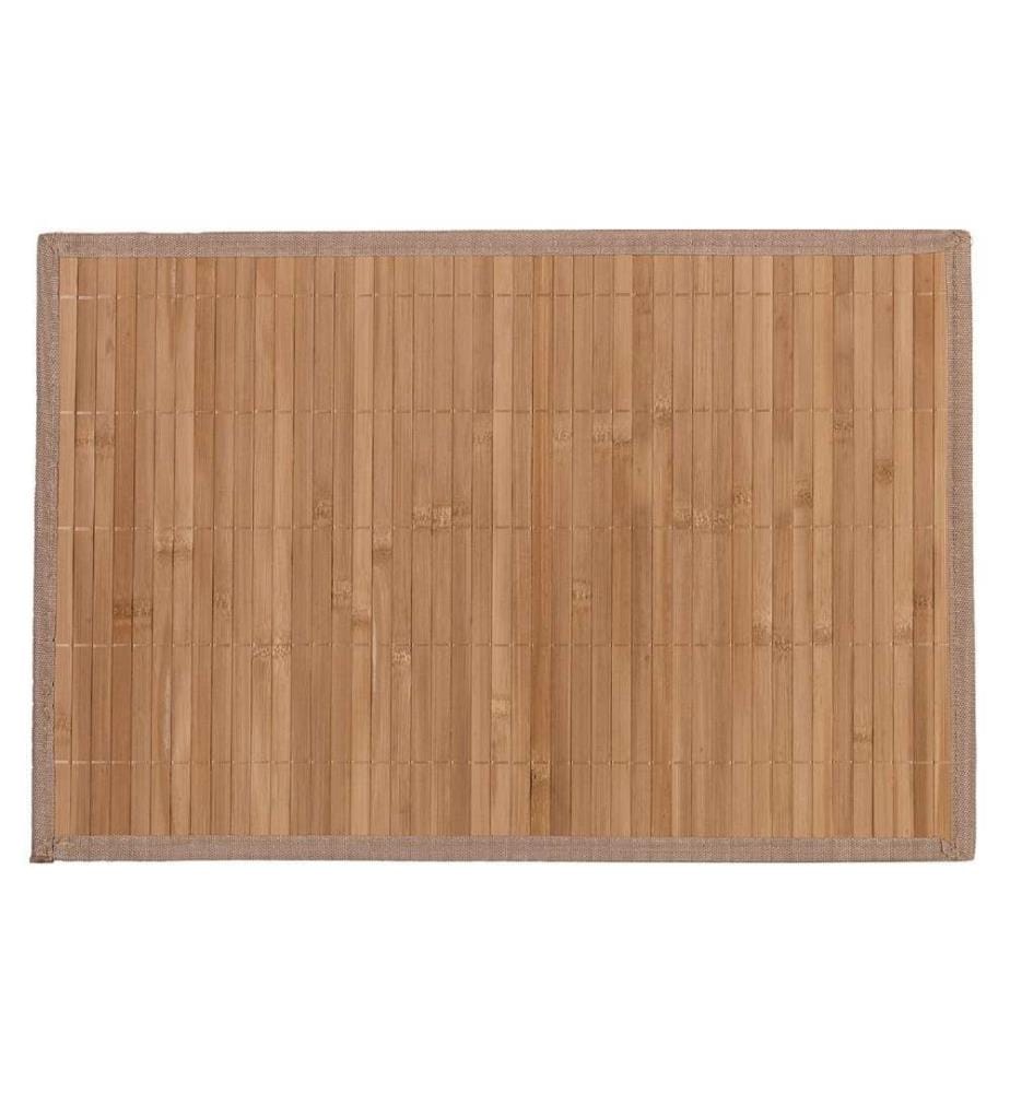 RELAXDAYS - Set de table Bambou 45 x 30 cm, marron, 4 pièces
