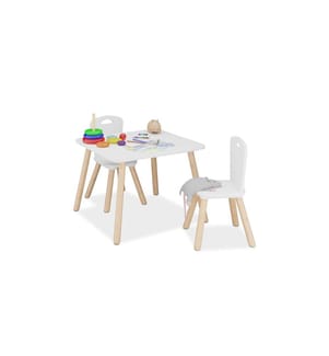RELAXDAYS - Ens. fauteuils et canapé enfants MDF / pin, 3 pièces