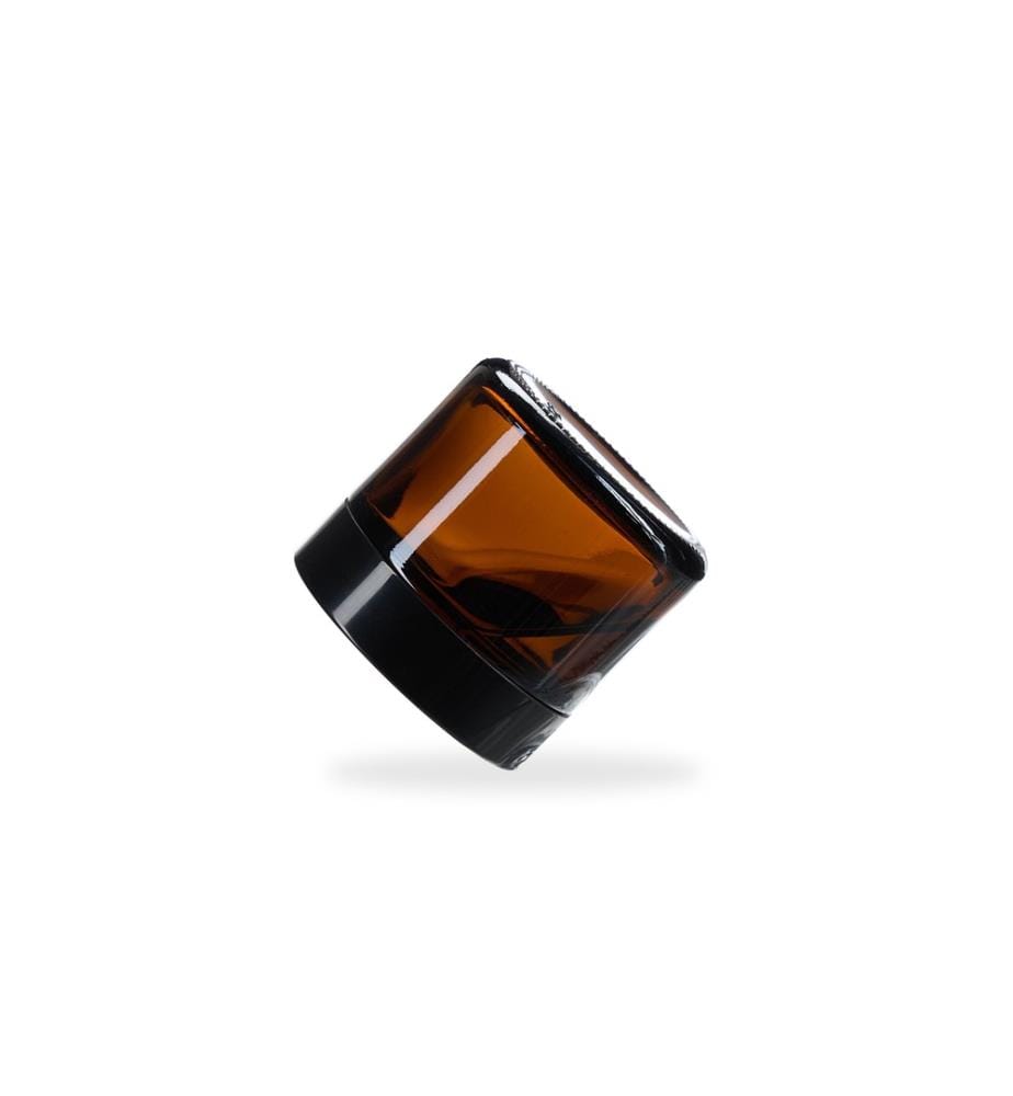 RELAXDAYS - Braunglas Salbentiegel 60 ml, 12 Stück