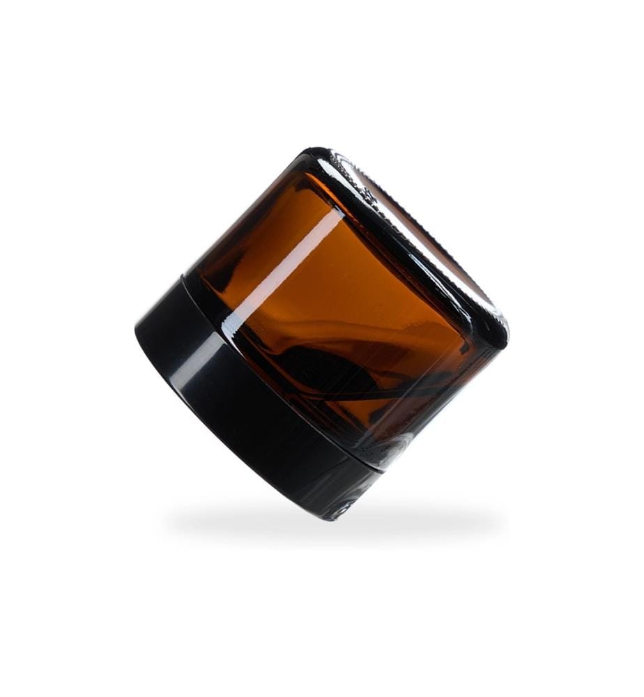 RELAXDAYS - Braunglas Salbentiegel 60 ml, 16 Stück