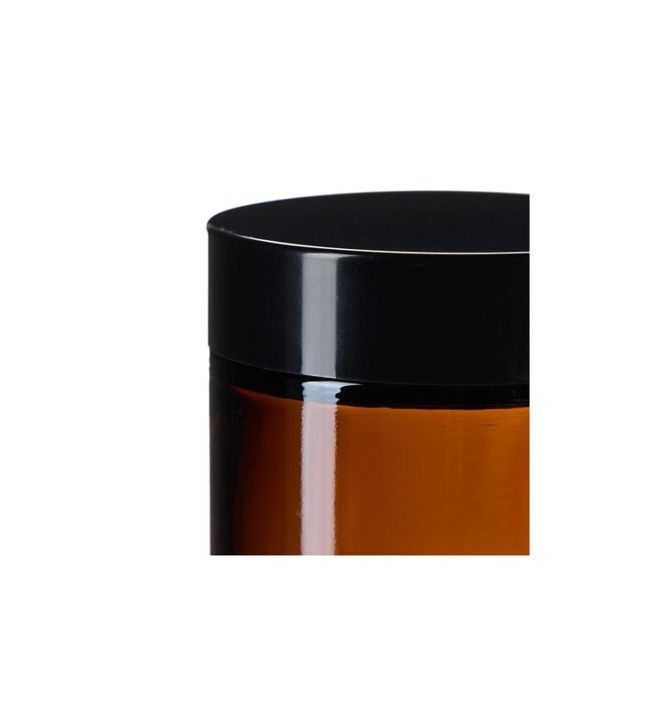 RELAXDAYS - Braunglas Salbentiegel 60 ml, 16 Stück