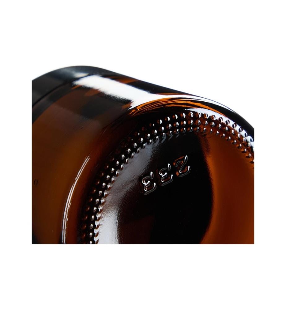 RELAXDAYS - Braunglas Salbentiegel 60 ml, 16 Stück