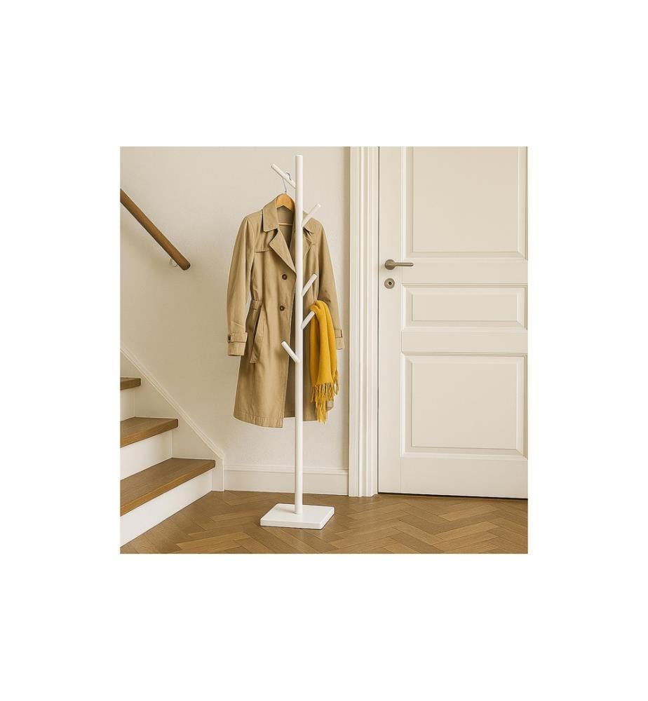 RELAXDAYS - Porte-manteau Bambus Blanc