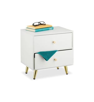 RELAXDAYS - Table de nuit 41.5 x 40 x 32.5 cm