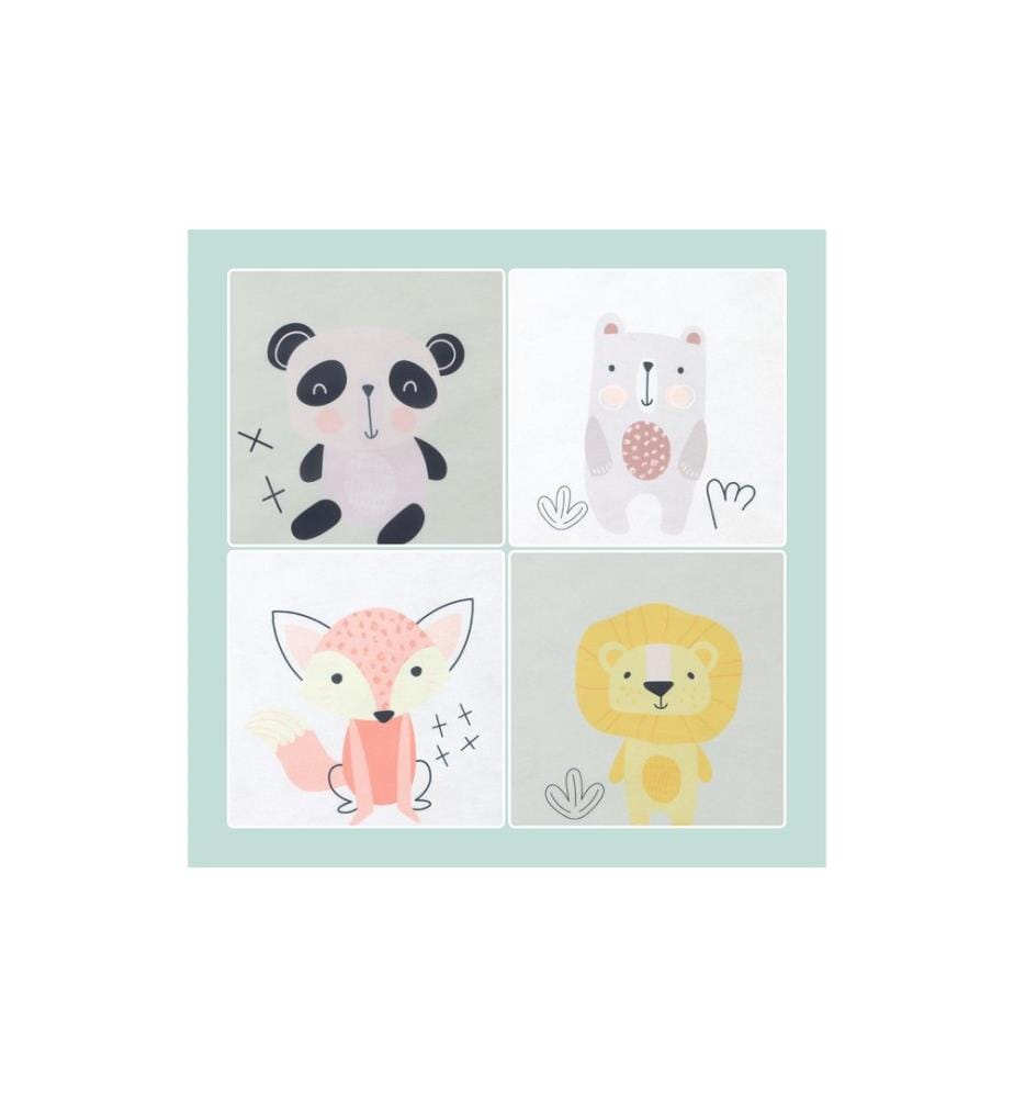 RELAXDAYS - Boîte à jouets Animaux 4 pièces