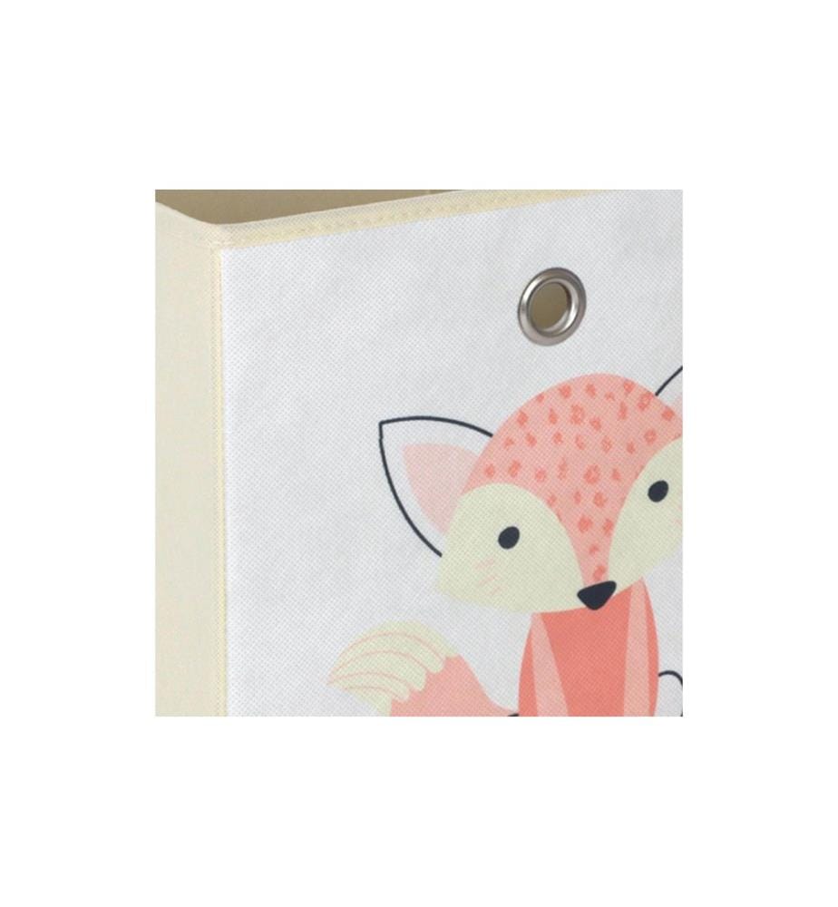 RELAXDAYS - Boîte à jouets Animaux 4 pièces