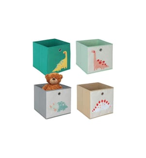 RELAXDAYS - Boîte à jouets Animaux 4 pièces