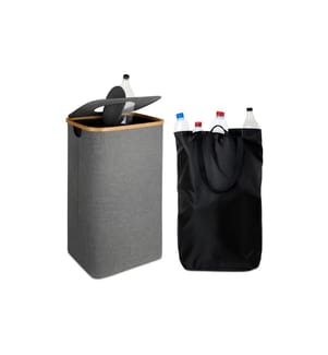 RELAXDAYS - Bacs de recyclage 100 L Gris