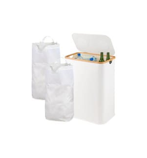 RELAXDAYS - Recyclingbehälter 140 L Weiss