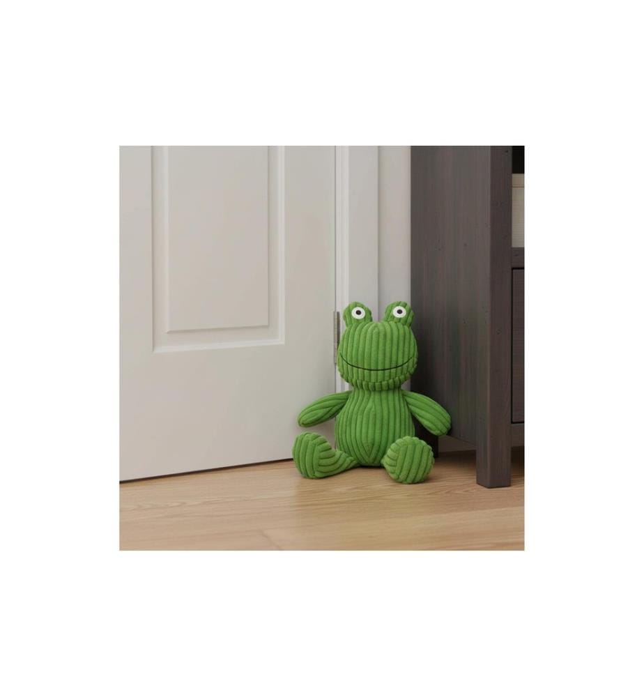 RELAXDAYS - Protection de porte Grenouille 30 x 10 cm Vert