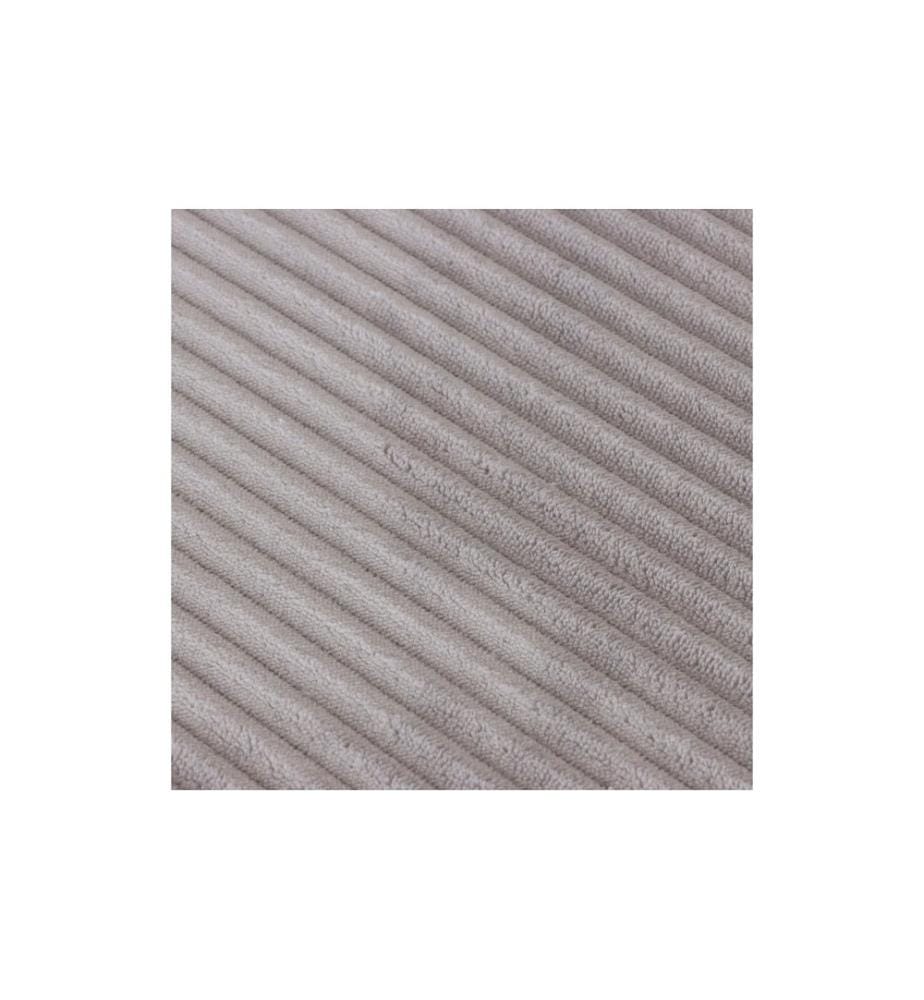 RELAXDAYS - Hocker Cord 30 x 30 cm Grau