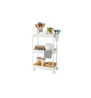 RELAXDAYS - Chariot de cuisine 62.5 x 40 x 22 cm Blanc