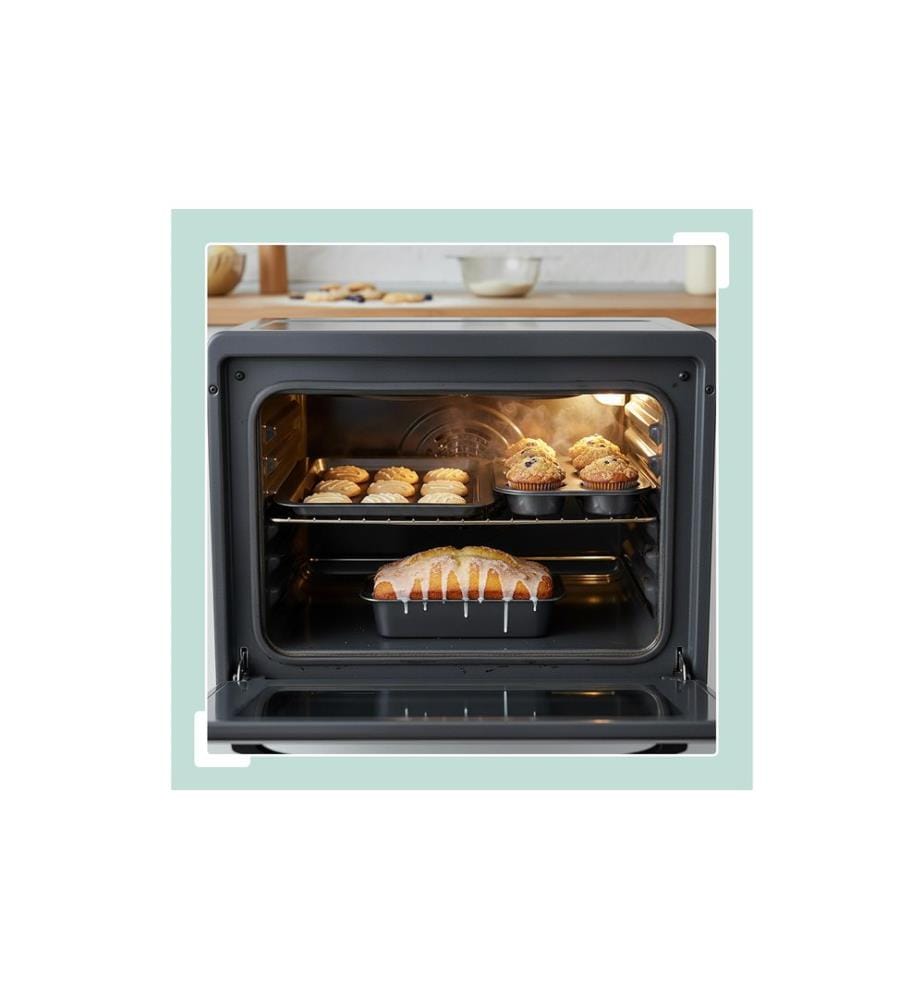 RELAXDAYS - Set di teglie da forno 3 pièces Anthracite