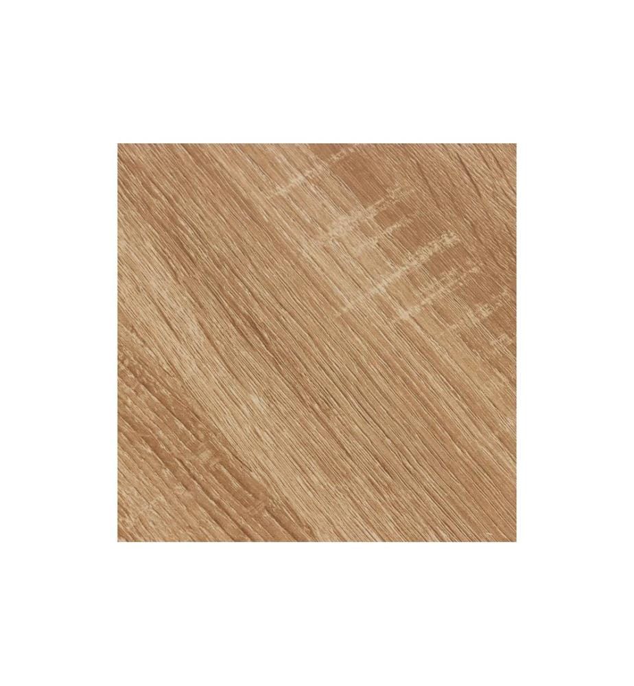 RELAXDAYS - Table d'appoint en forme de C 60 x 40 brun clair/blanc