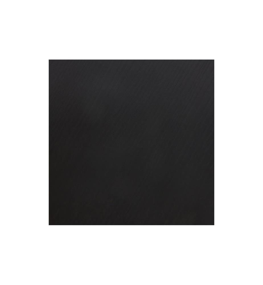 RELAXDAYS - Table d'appoint en forme de C 58.5 x 47.5 cm Noir