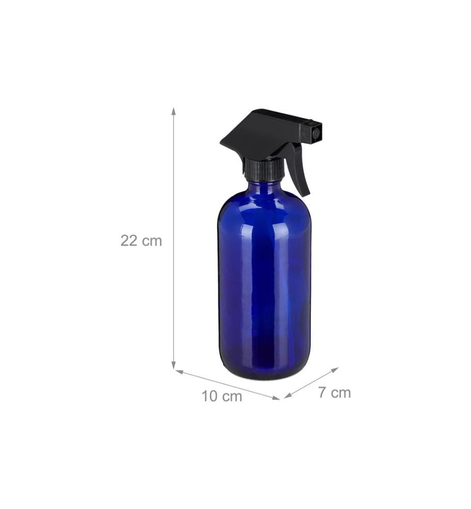 RELAXDAYS - Flacons pulvérisateurs 500 ml, bleu, 2 pièces