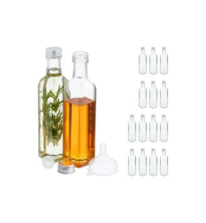 RELAXDAYS - Bouteilles pour conserves 250 ml, 16 pièces