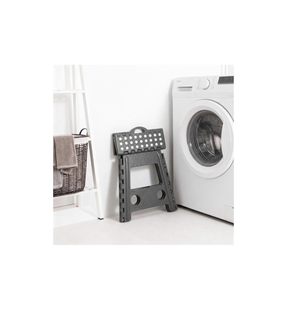 RELAXDAYS - Tabouret pliant XL, gris