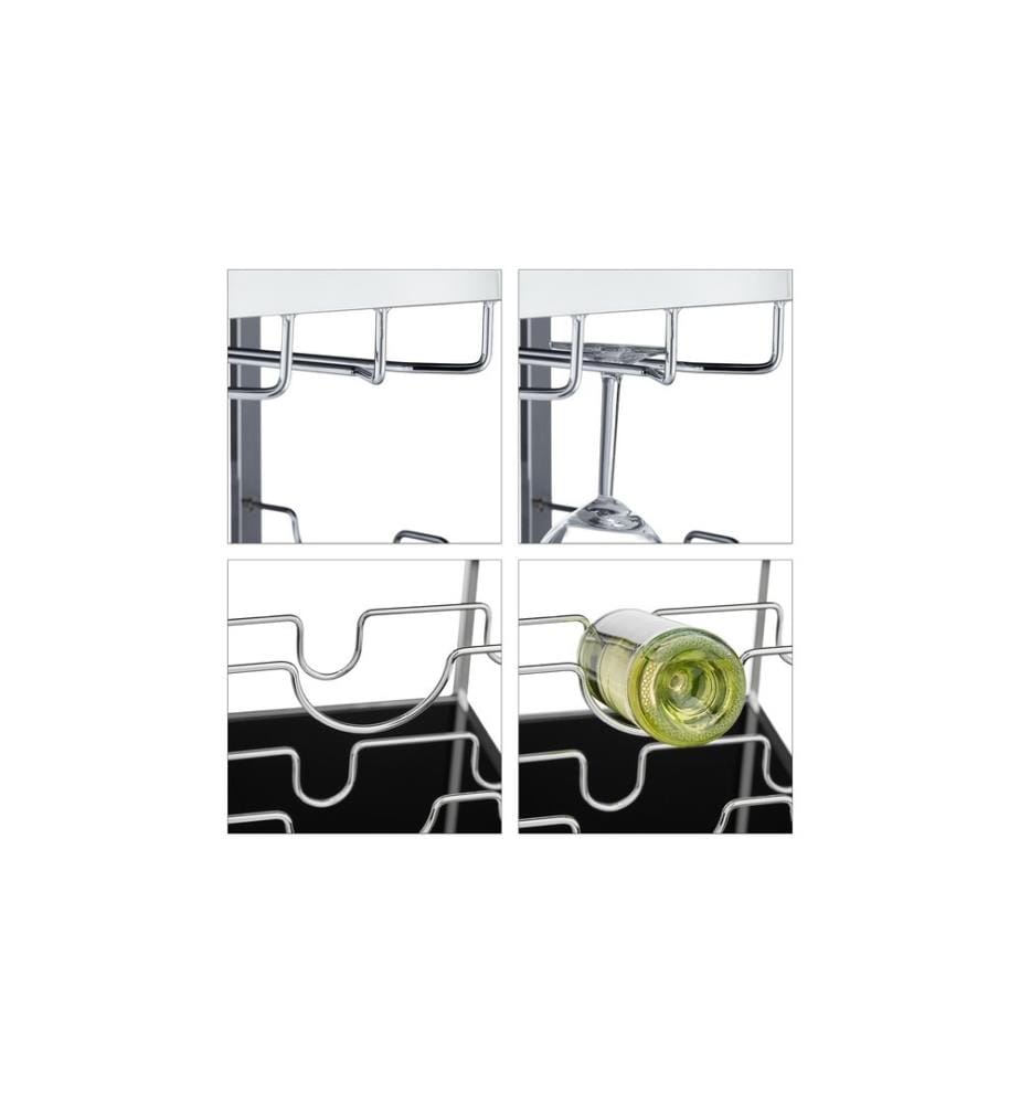 RELAXDAYS - Chariot de service Baron 75 x 40 x 70 cm
