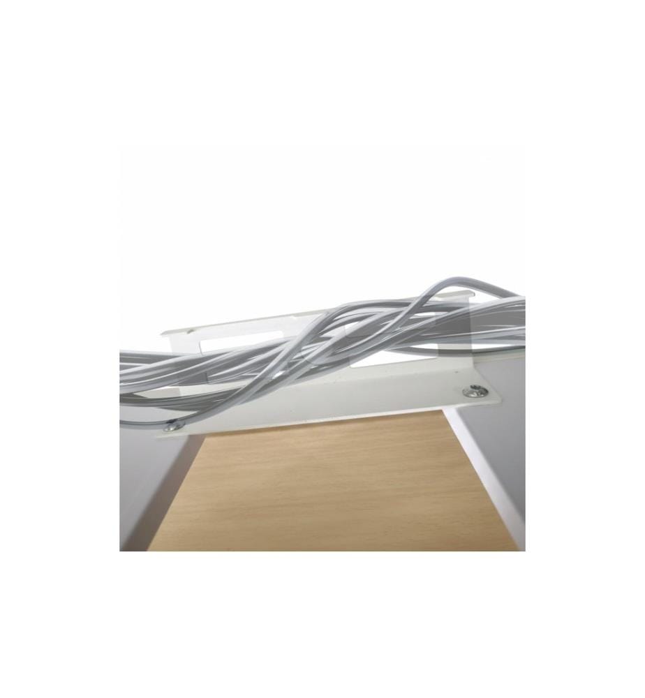 RELAXDAYS - Meuble TV Étagère hi-fi 78 x 61 x 52 cm brun clair/blanc