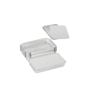 RELAXDAYS - Grillschale mit Deckel 25 Stück