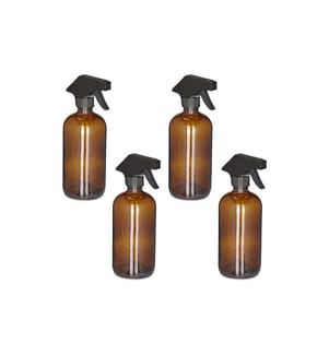 RELAXDAYS - Flacons pulvérisateurs 500 ml, brun, 4 pièces
