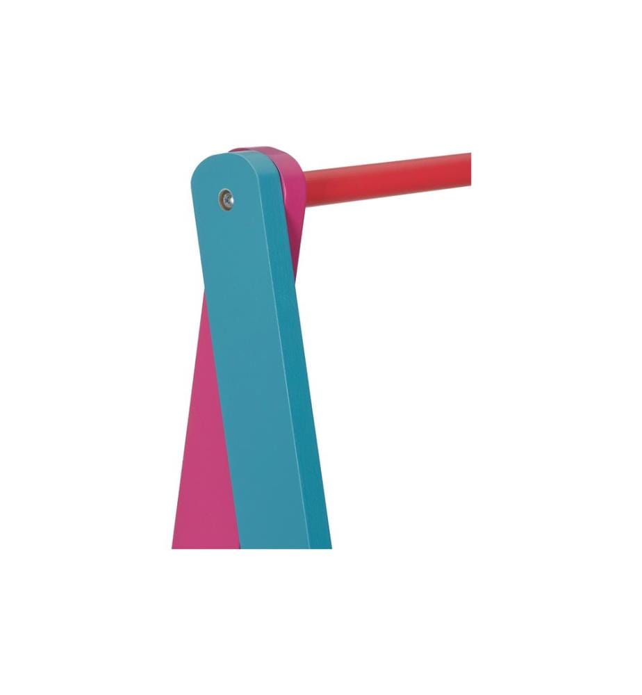 RELAXDAYS - Porte-manteaux pour enfants 64,5 x 99 cm, Rouge/Vert/Jaune