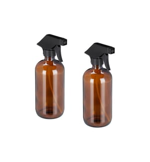 RELAXDAYS - Flacons pulvérisateurs 500 ml, brun, 2 pièces