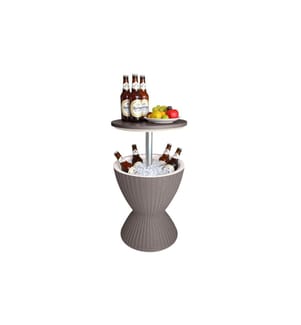 RELAXDAYS - Table d'appoint avec fonction de refroidissement 30 L 48.5 x 82 cm, Beige