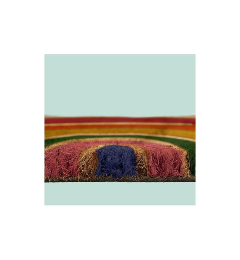 RELAXDAYS - Fussmatte Regenbogen 80 x 50 cm Mehrfrabig