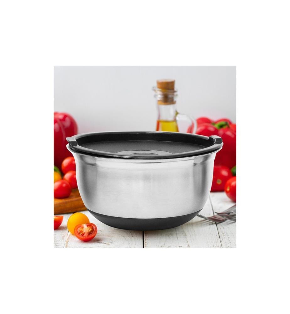 RELAXDAYS - Rührschüssel 7.3 l, Silber
