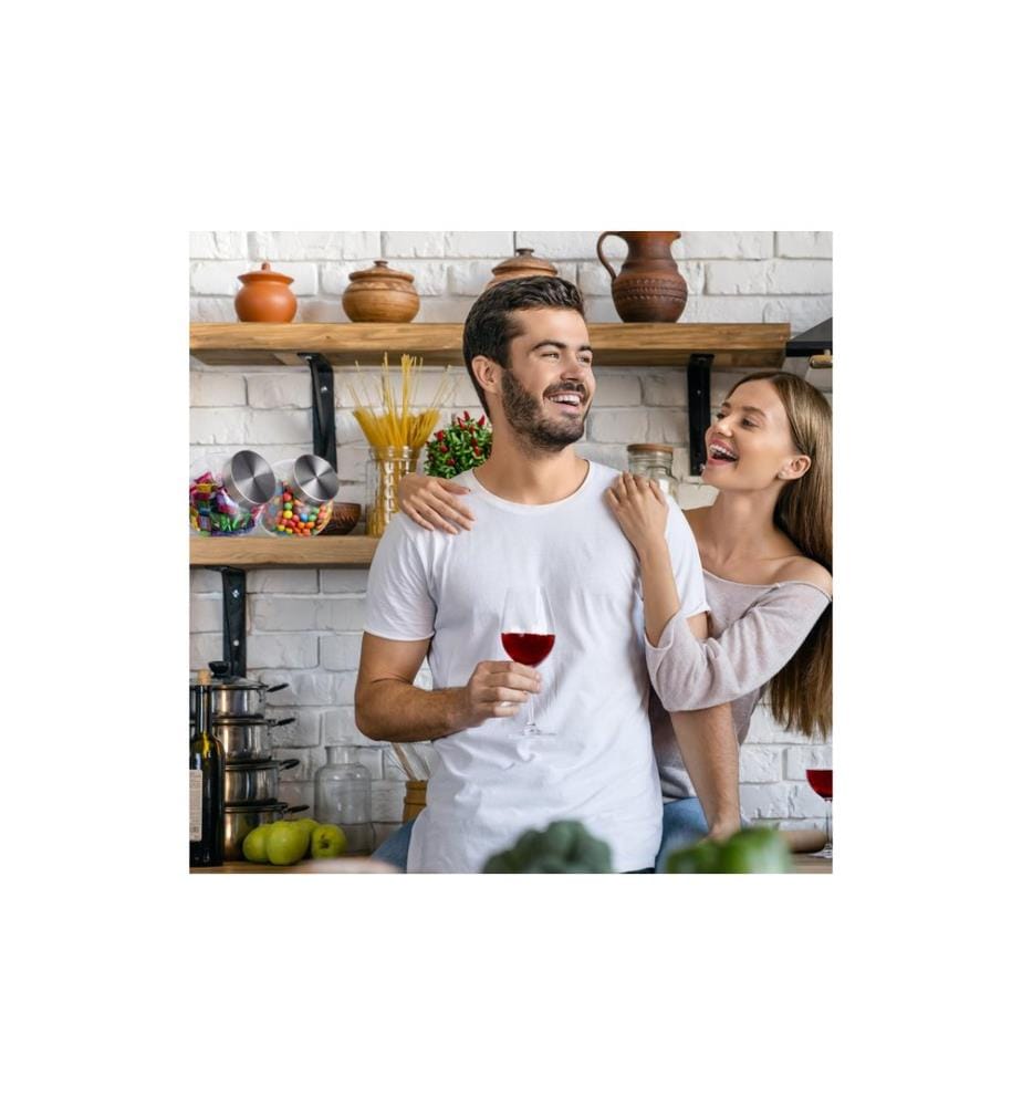 RELAXDAYS - Vorratsglas 2er Set, 1,5 L